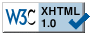XHTML 1.0 Compliant Website